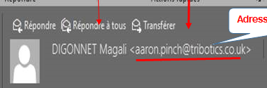mail frauduleux