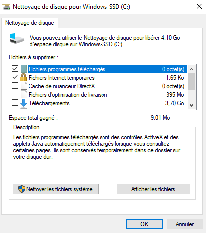nettoyage